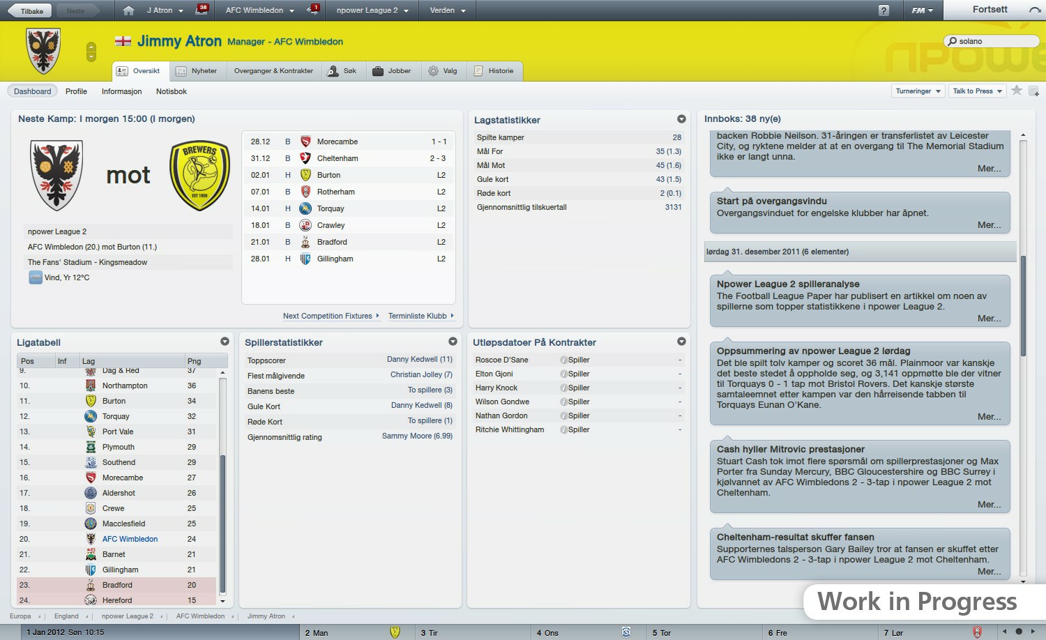 Football Manager 2012 - Imagen 13